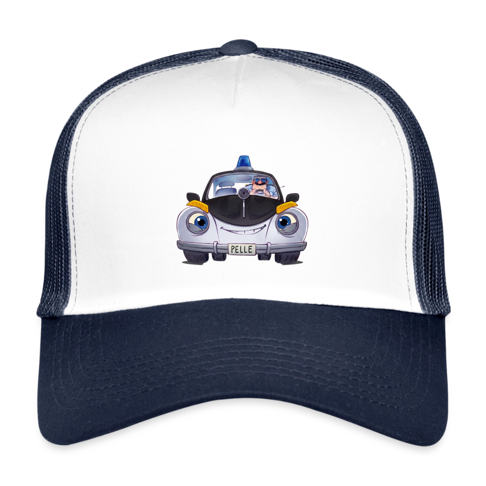 Pelles kaps - white/navy