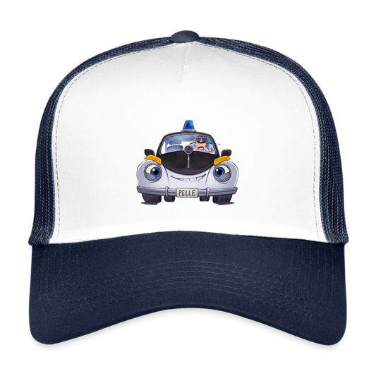 Pelles kaps - white/navy
